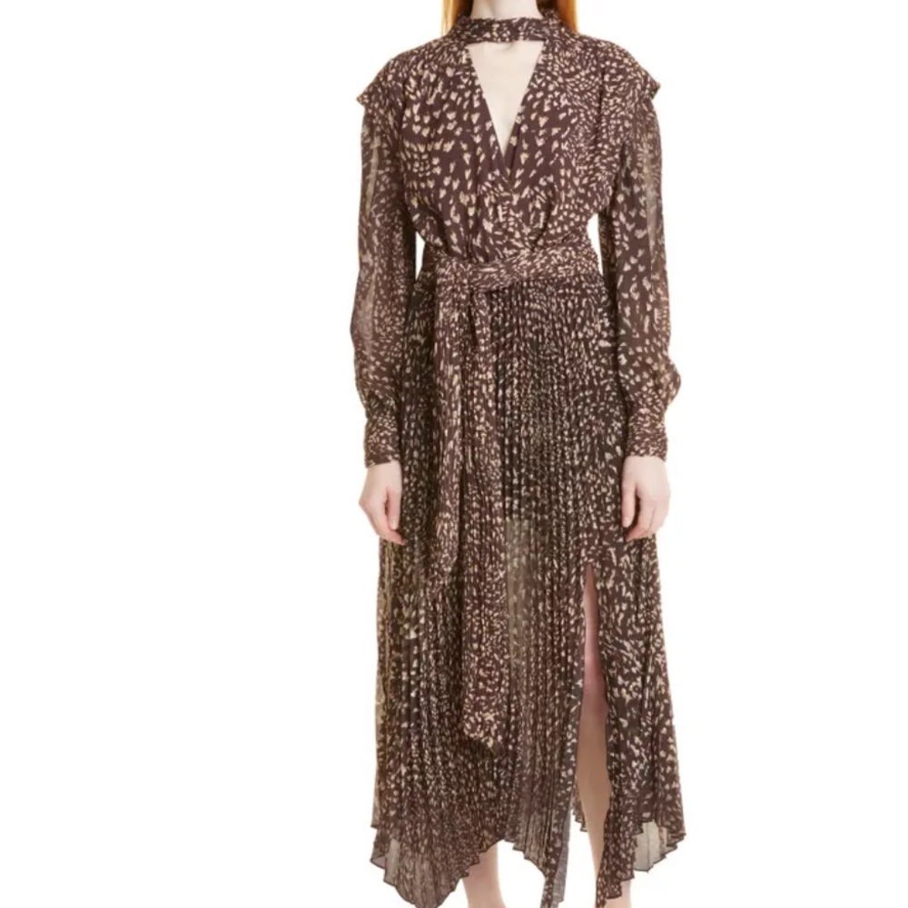 Jonathan Simkhai Devyn Textured Dot Long Sleeve C… - image 5